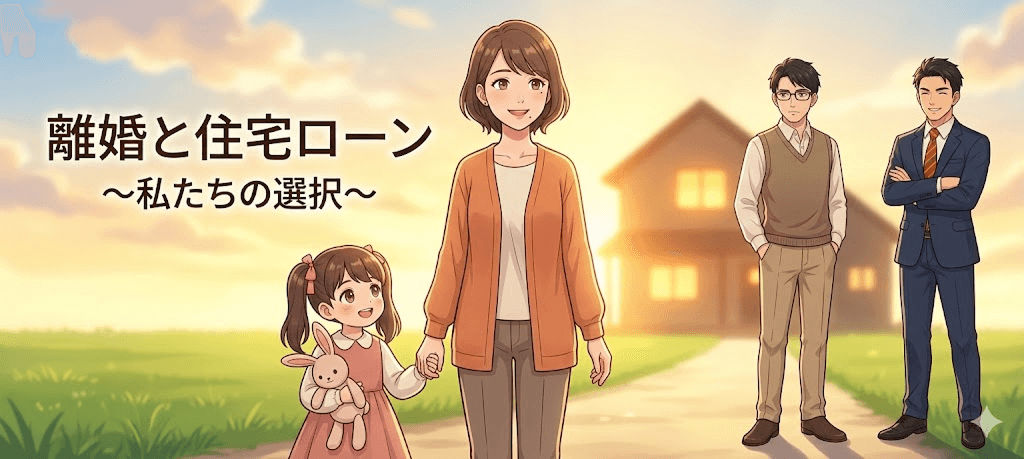 【漫画版】離婚時の住宅ローンはどうなる？共同名義・連帯債務・...