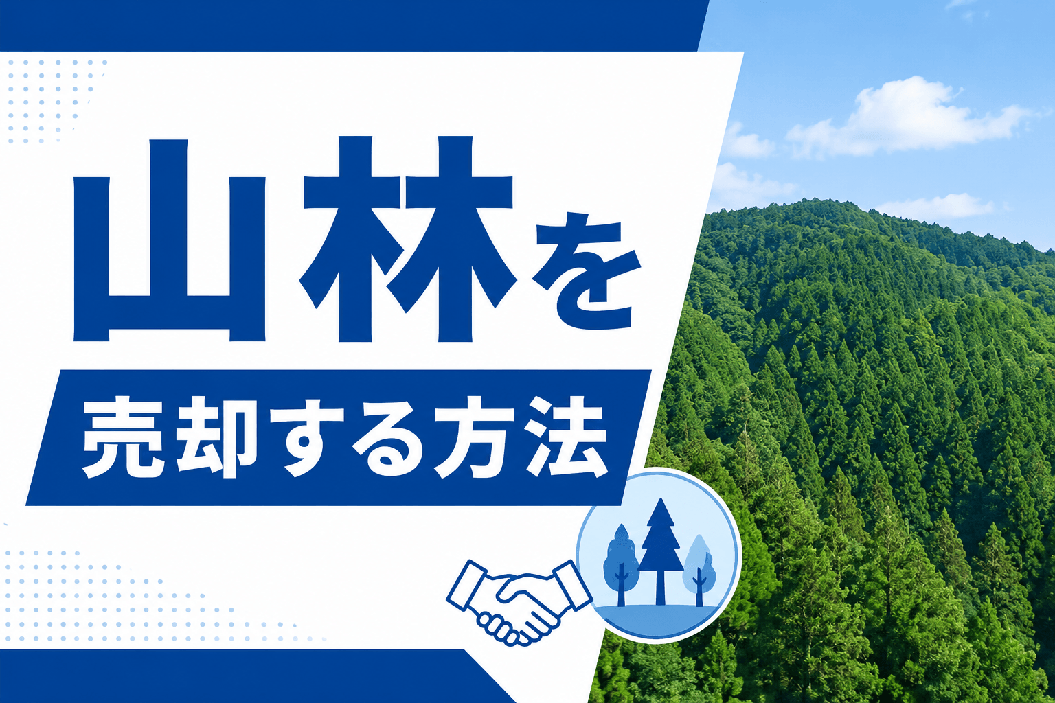 山林を売却する4つの方法｜費用や税金、売れない場合の対処法も...