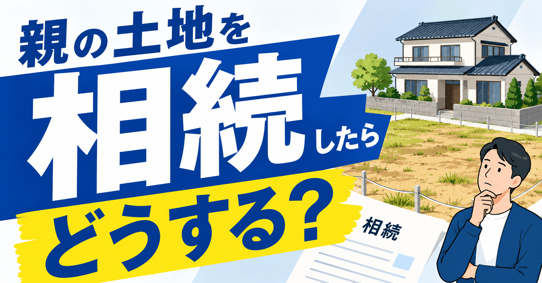 親の土地を相続したらどうする？手続きの流れと税金・注意点を徹底解説