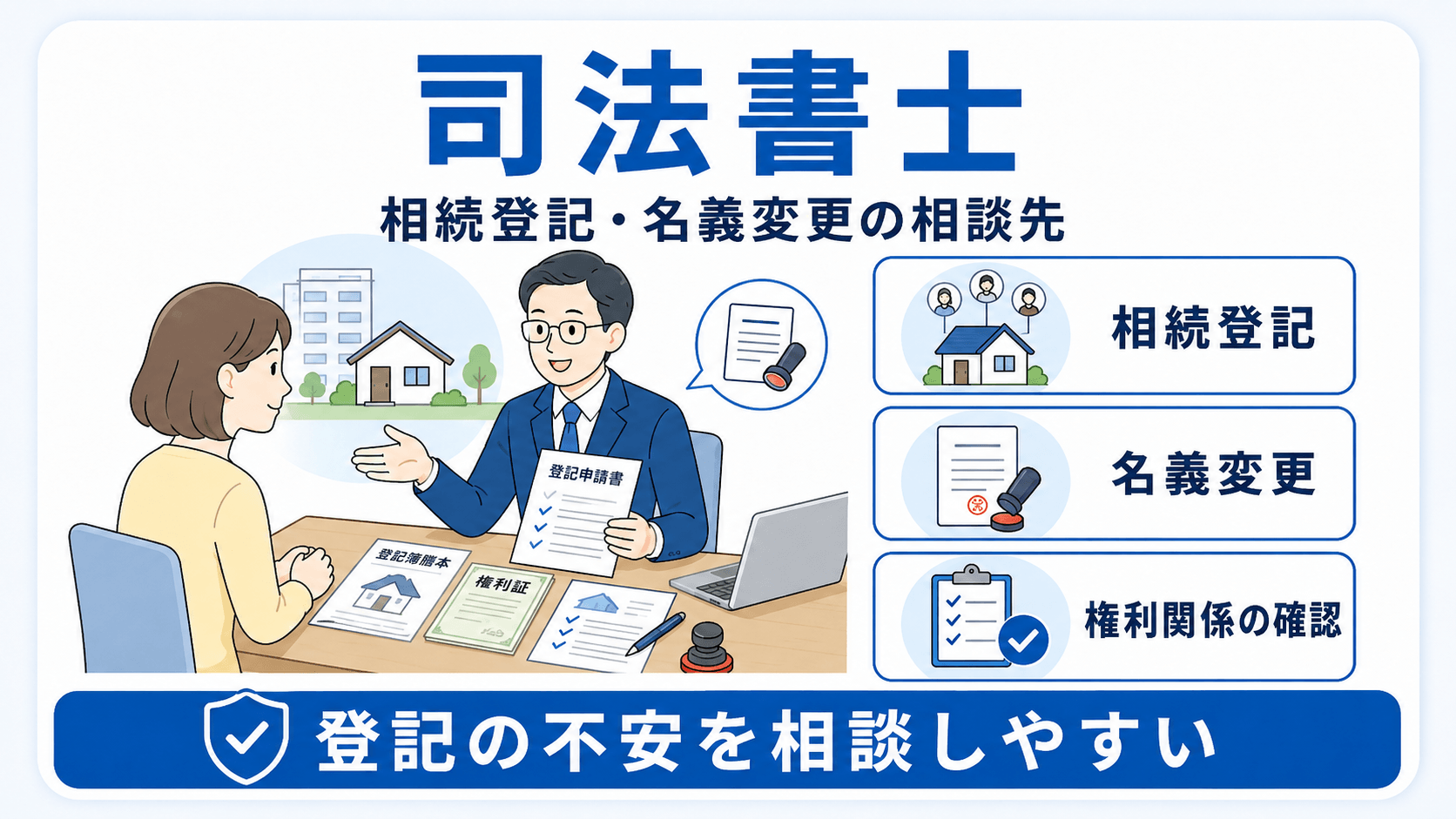 司法書士のイメージ図