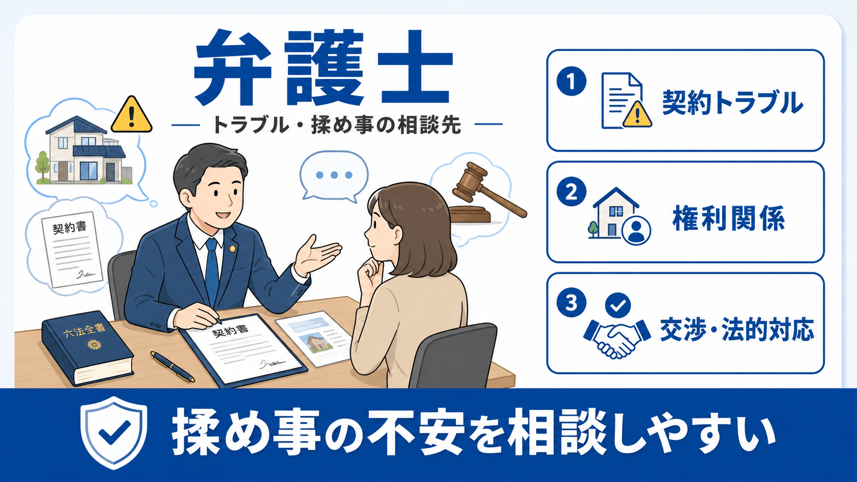 弁護士のイメージ図