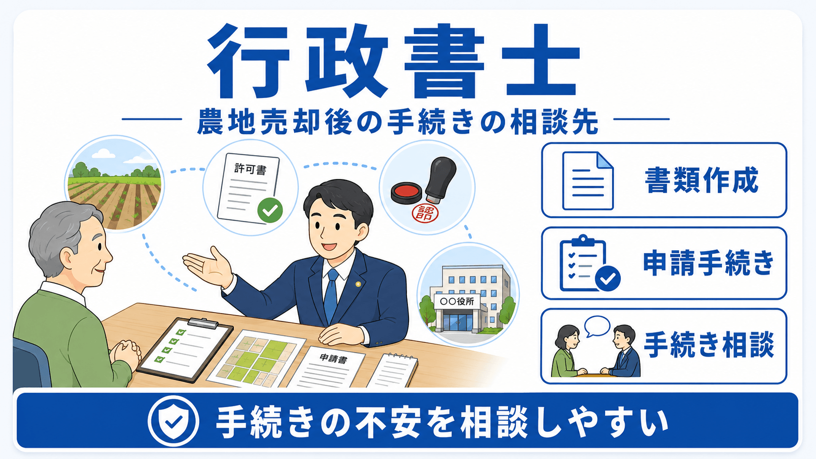 行政書士のイメージ図